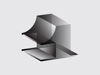 36 Days of Type 2017 | 1 36days 1 36daysoftype illustration illustrator isometric number typography vector