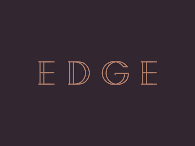 Logo Concept for Catering Company branding catering e logo logotype monogram symbol typography wordmark