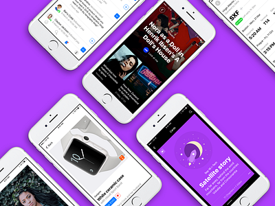 Stack UI Kit – The Power of SF UI ⚡️ app elements ios iphone san francisco sf ui templates ui kit