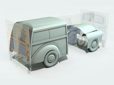 Moriris Traveller wip c4d cinema 4d modelling