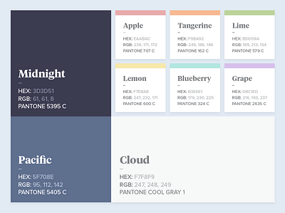 Ashley Kish Color Palette ashley kish branding clean color color palette dietitian eating food health naming nutrition pastel