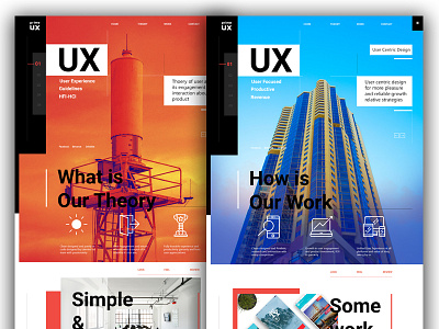 Prime UX Internal Pages portfolio studio ui design ux webdesign website website design