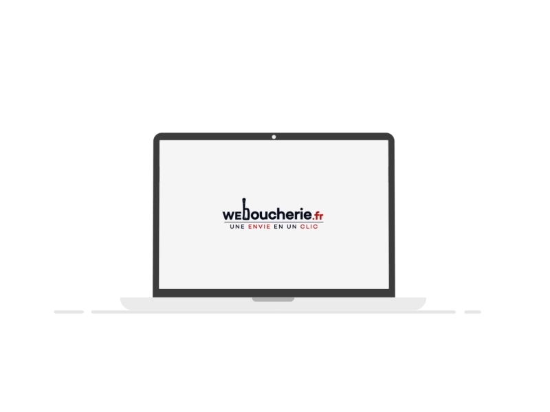 WEBoucherie 2 gif laptop motion design