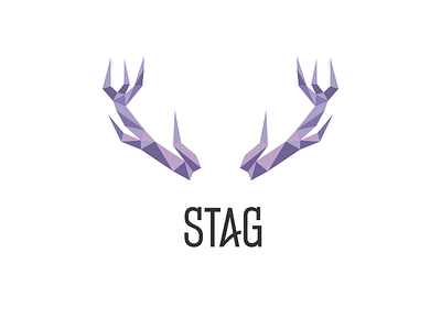 Stag collective brand custom type drawn logo logotype magazine mark type