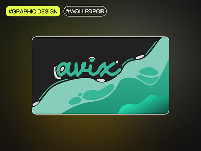 Custom Wallpaper banner design graphic design illustration typography vector wallpaper
