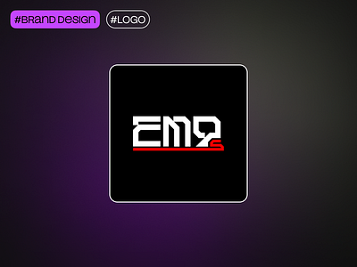 EMQs | Cybersport Team Logo Design design graphic design logo