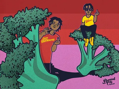 Rae Sremmurd illustration portrait