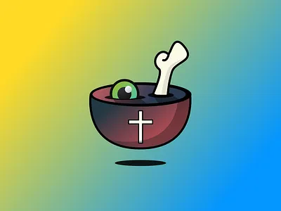 talk religion get food bone cross eye hobo code religion sketch soup