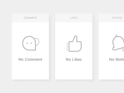 Feedback Page 404 app bells comment dialogue empty page feedback icon like notice ui