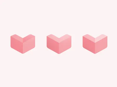 Gifting Website Logo Options branding geometric heart icon identity logo love mark symbol