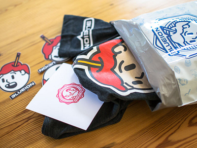 Merch box hats merch shirts swag