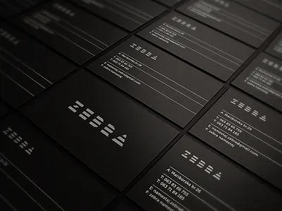 Zebra branding identity lettermark logo logomark