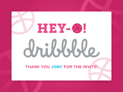 First Shot first shot hello dribbble invite