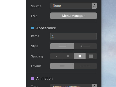 List Controls For Blocs 2.4 app blocs design interafce mac ui web