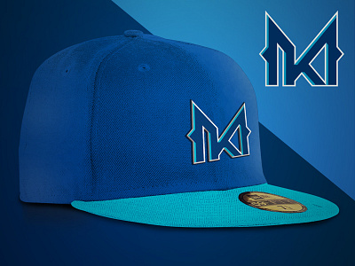 Mainz-Kastel Dogs Baseball Club Hat baseball germany hat home run logo m monogram sports