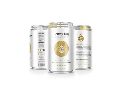 Lenny Boy Brewing Co. boy brewing can kombucha lenny