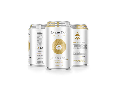 Lenny Boy Brewing Co. boy brewing can kombucha lenny