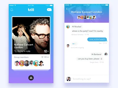 Chat Trill chat groups