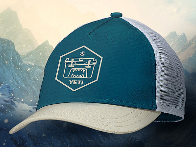Yeti Hex cooler hat outdoors yeti