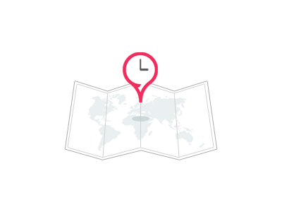 Complete location animation adress animation complete location location