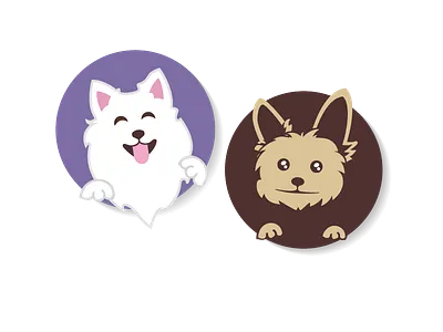 MONMO TREATS Mascots adobe illustrator character illustration cute design dog illustration mascots