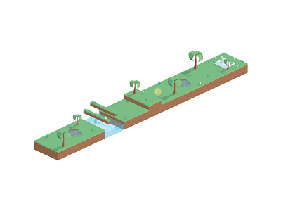 Level Design w1 l1 part2 3d game game dev games illustrator isometric level level design runner unity unreal vector