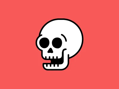Skull illustration jolly roger skeleton skull