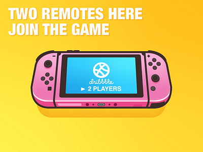 2x Dribbble invites ٩(˃̶͈̀௰˂̶͈́)و invite ninendo switch