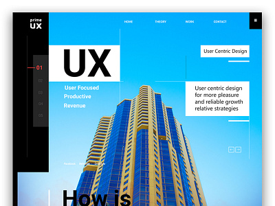 Prime UX Work Page | Look portfolio ui design ux webdesign website website design