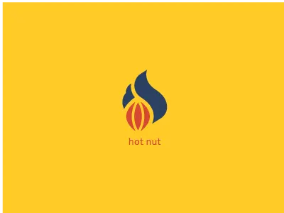 HOT NUT design graphicdesign hot hotnut ideas illustrator logo nut squirrel
