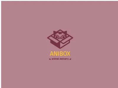 ANIBOX anibox animal animaldelivery box delivery design graphicdesign ideas illustrator logo