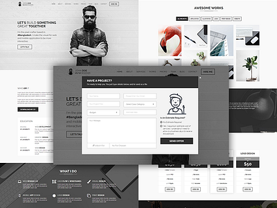 CVIT | Multipurpose Personal Portfolio / vCard / CV WP Theme creative cv designer minimal multipurpose personal personal portfolio portfolio programmer responsive resume vcard