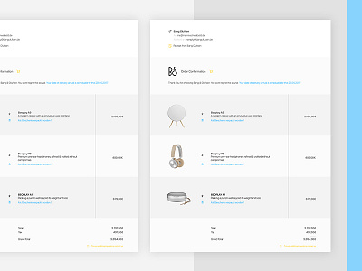 Payment Receipt concept design email minimal minimalism minimalistic ui ux