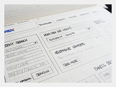 Tradex initial sketch design drawing moleskine pencil sketch sketchbook sketchpad user experience ux wireframe