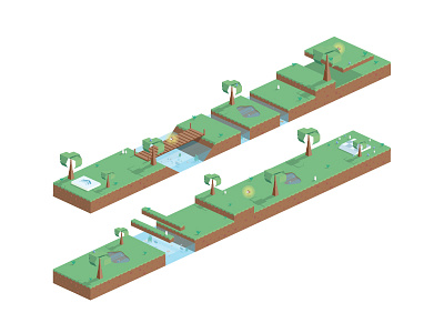 W1- Race 1 3d game game dev games illustrator isometric level level design runner unity unreal vector