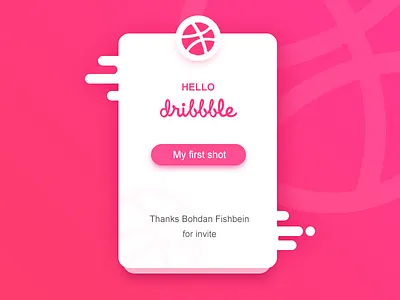 Dribbble invite