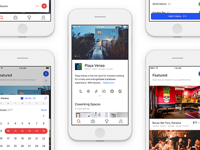 Hostel Booking app booking co working hotel icons ios iphone remote ui