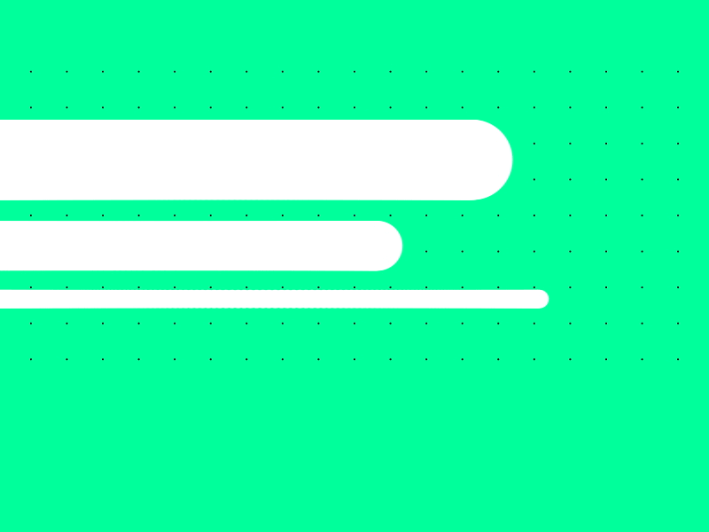 Mess.gif 2d 60 fps animation blue glitch green grids shapes