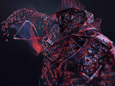 Creative Explorations - Motion Capture 3d basketball bolder creative contemporary experimental geometric mograph motion capture sports we are bolder