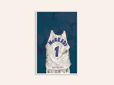 T-MAC Poster magic mcgrady nba orlando poster t mac