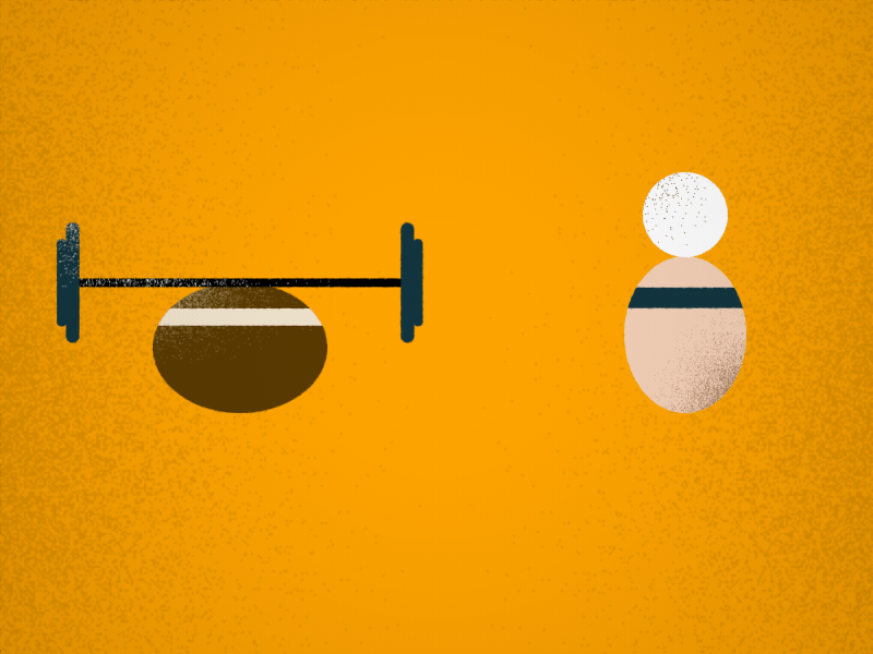 Working Out 2d after effects animation motion design motion graphics