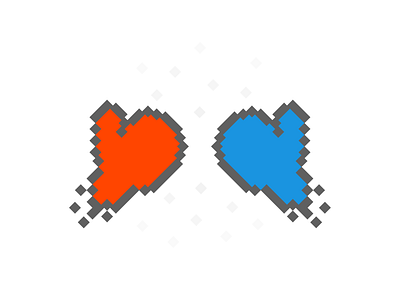 Pixel Punch boxing boxing gloves fun icon illustration logo pixels punch