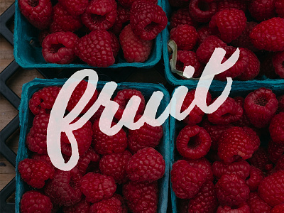 Fruity brush lettering calligraphy hand lettering hand type lettering tombow type typography