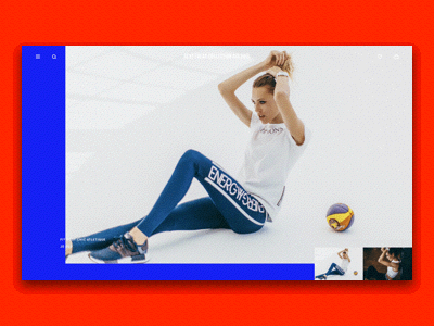 Lookbook Gallery ecommerce fashion gallery lookbook scroll shop shopping sport ui ux web