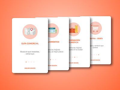 Product Tour app design login mobile product tour ui ux