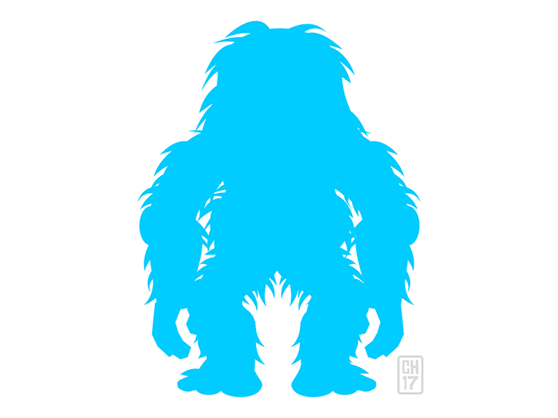 Paintover test yeti 2dgameart 2dgameartguru gameart gamedev indiedev inkscape krita vector