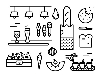 Cooking Light Magazine ballasiotes cooking design editorial icons light mag seattle