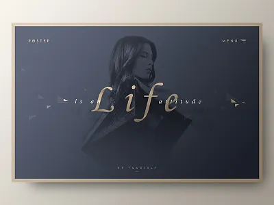 Poster exercise (●-●) poster ui