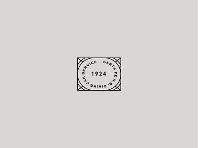 Westbound Badges badges icon luggage mark menu train vintage westbound