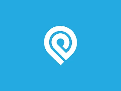 Pin Logo V2 brand branding clean design graphic graphic design icon icons logo logo design minimal